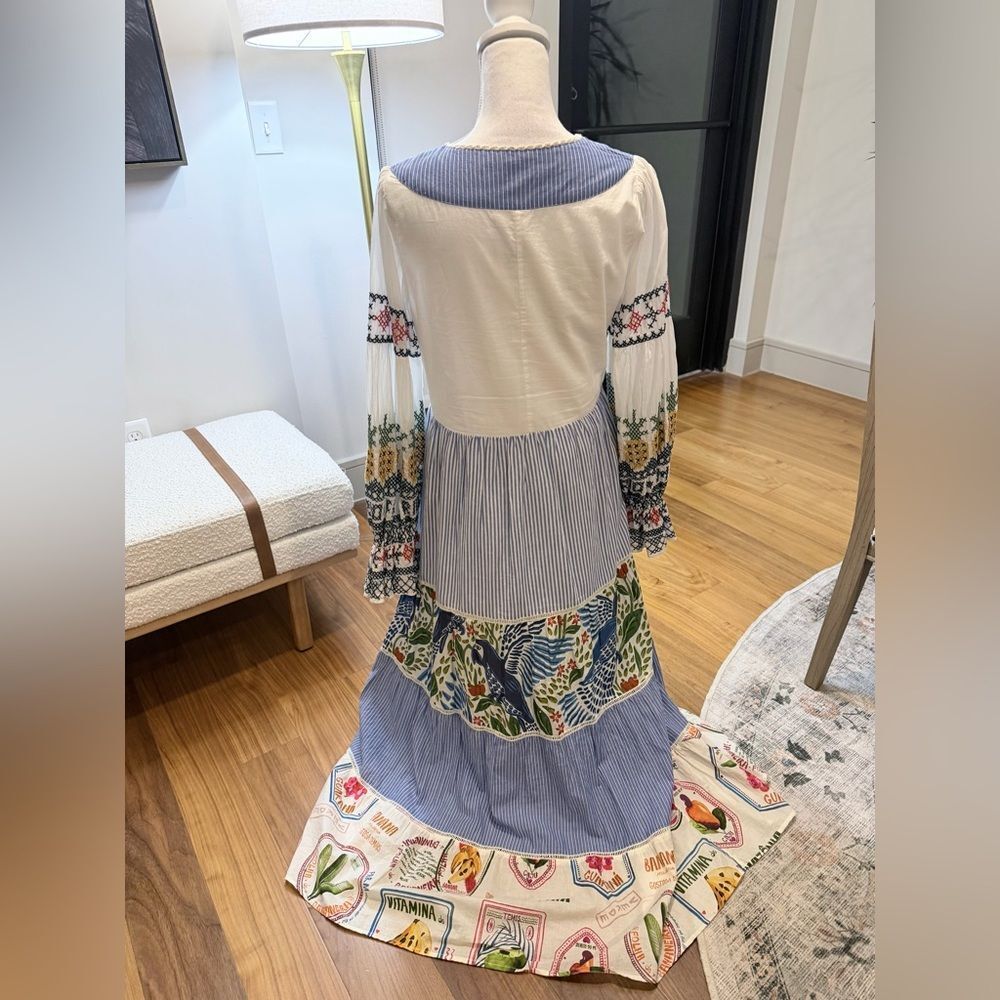 Farm Rio Pineapple maxi dress Size Small - Picture 3 of 16